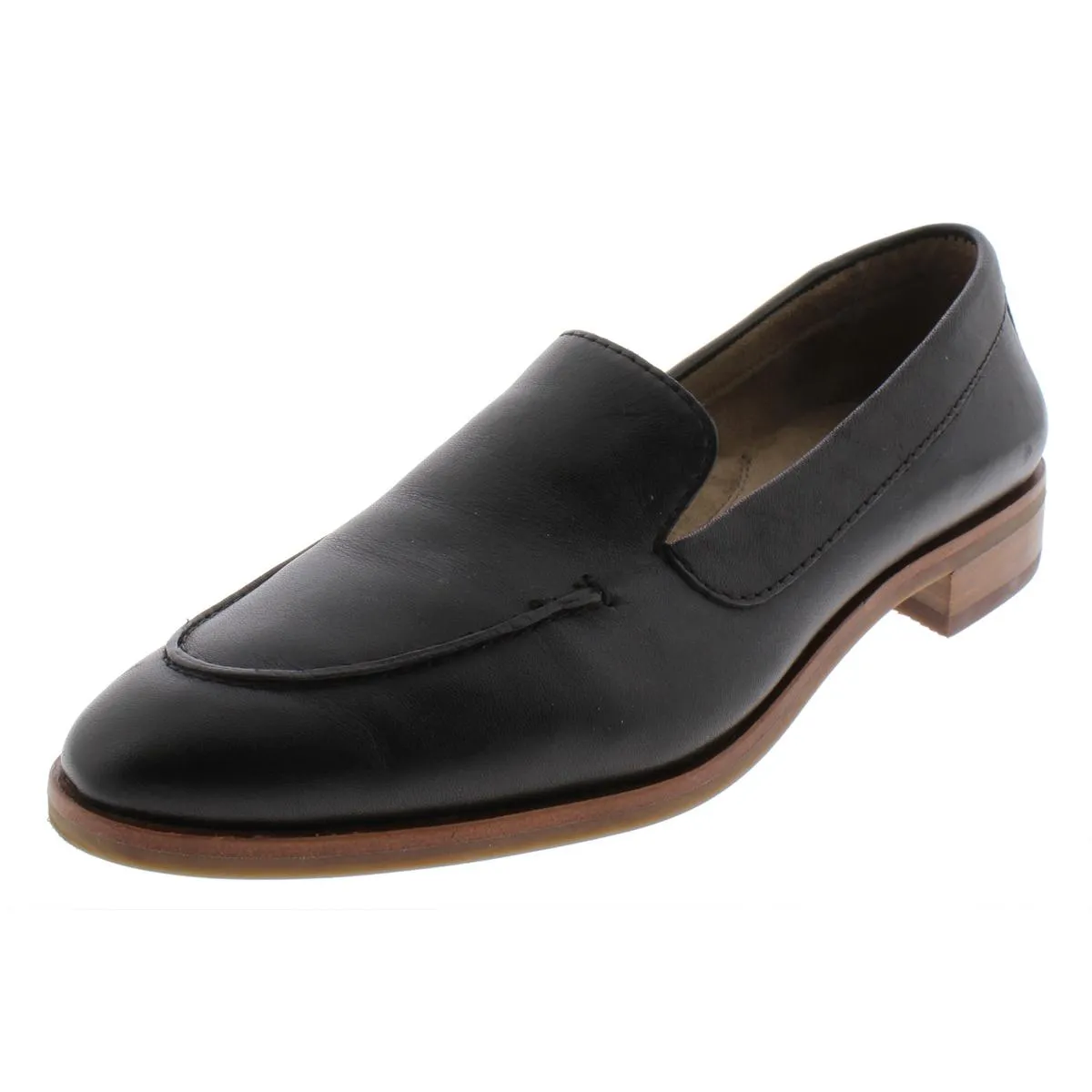 Aerosoles Womens East Side Leather Slip On Loafers