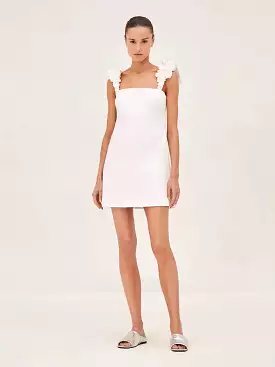 Alexis - Braxton Dress - White