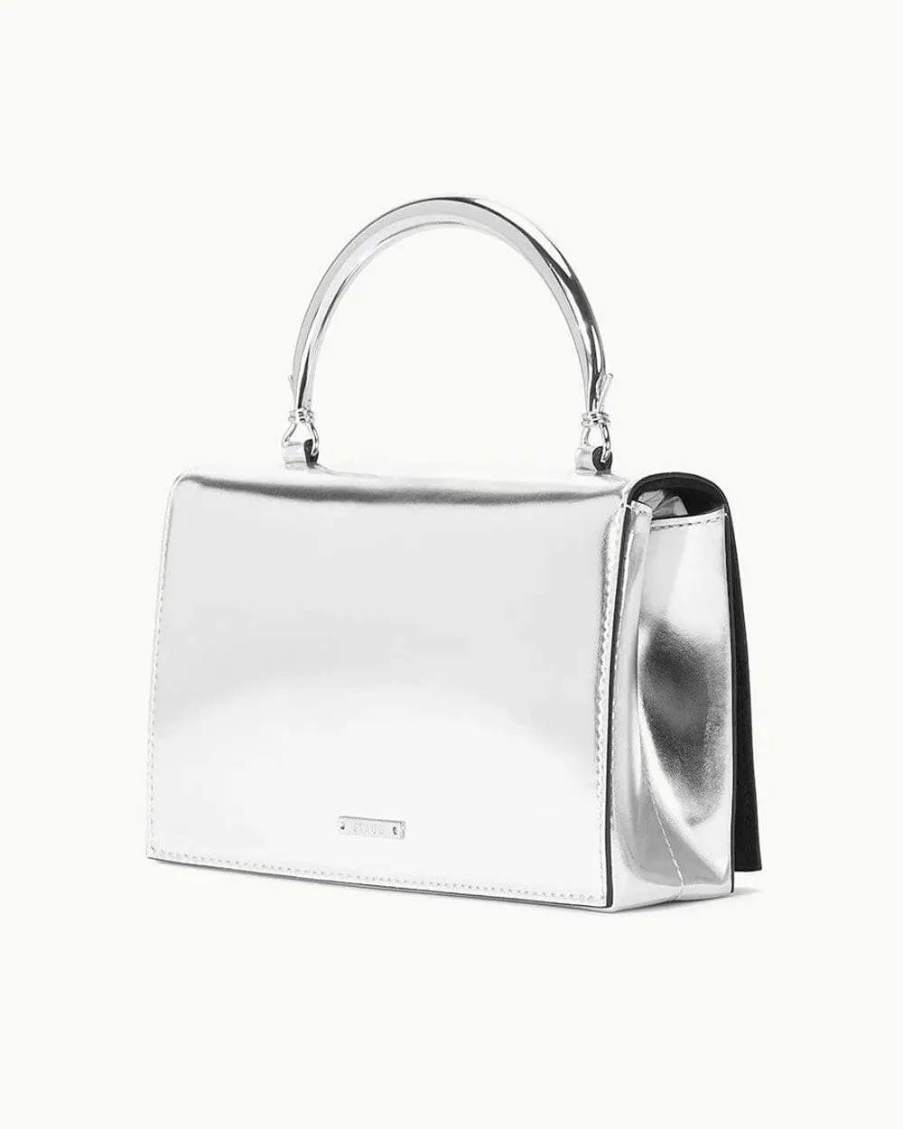 Arc Evening Bag in Chrome