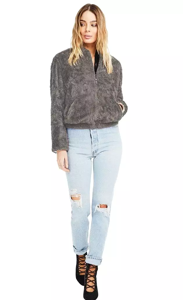 ASTR Danika Faux Fur Jacket