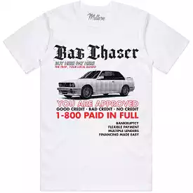 BAG CHASER (Red) : White Sneaker Tees Shirt