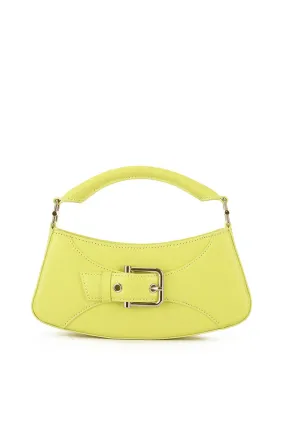 Belted Brocle leather handbag