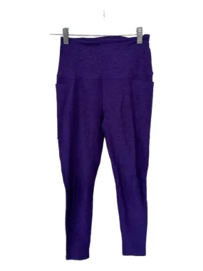 Beyond Yoga Size S Purple High Waist Heathered Athletic Leggings