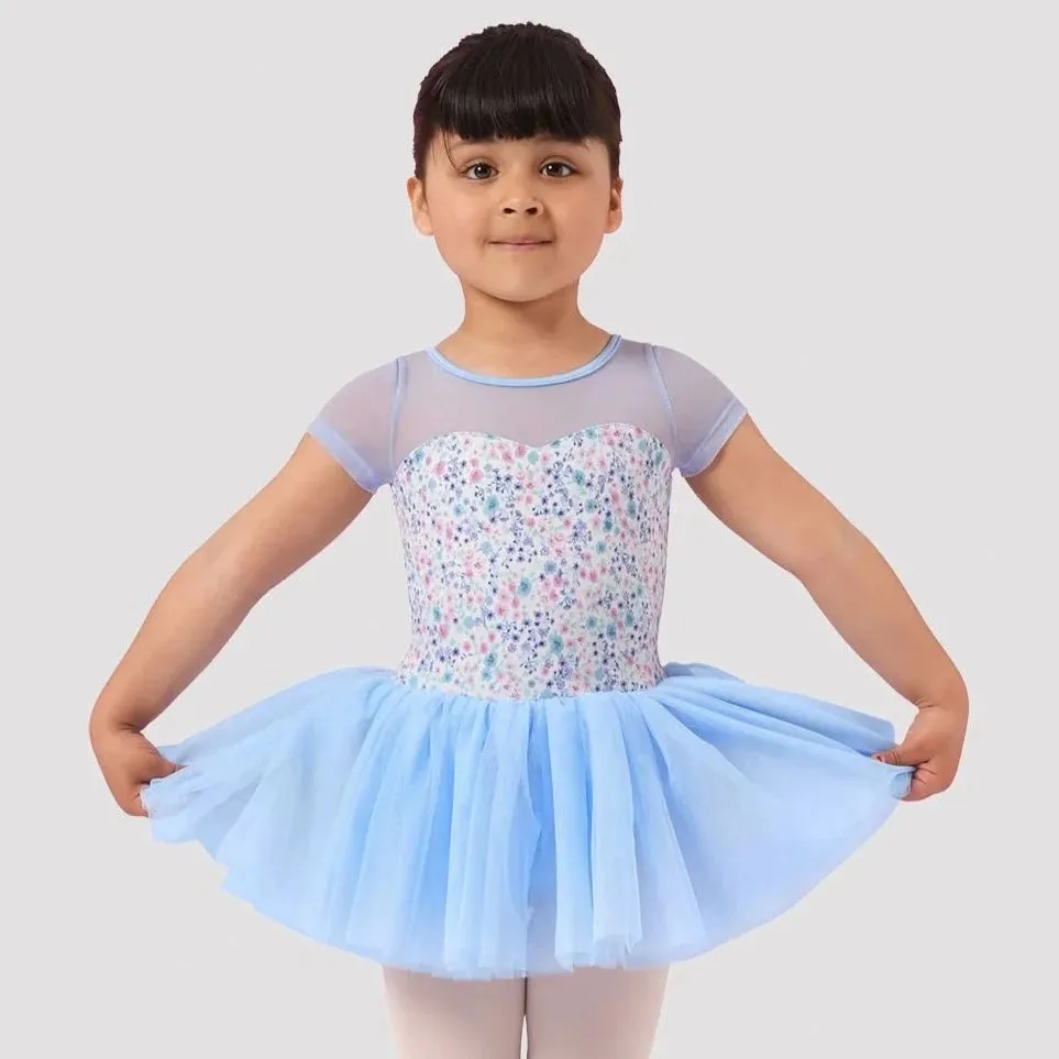 Bloch Mirella Baby Blue Ditsy Floral Tutu Leotard