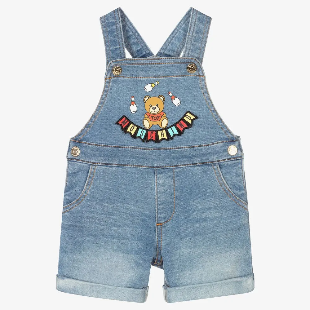 Blue Denim Baby Dungarees