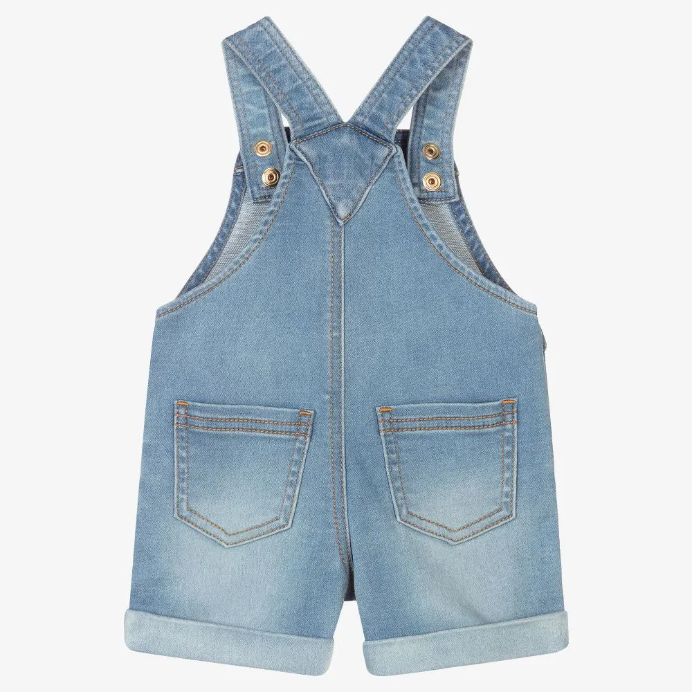 Blue Denim Baby Dungarees