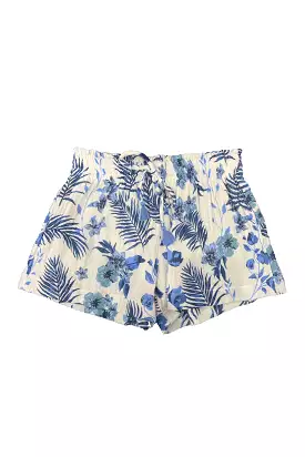 Blue Hawaiian Gauze Shorts