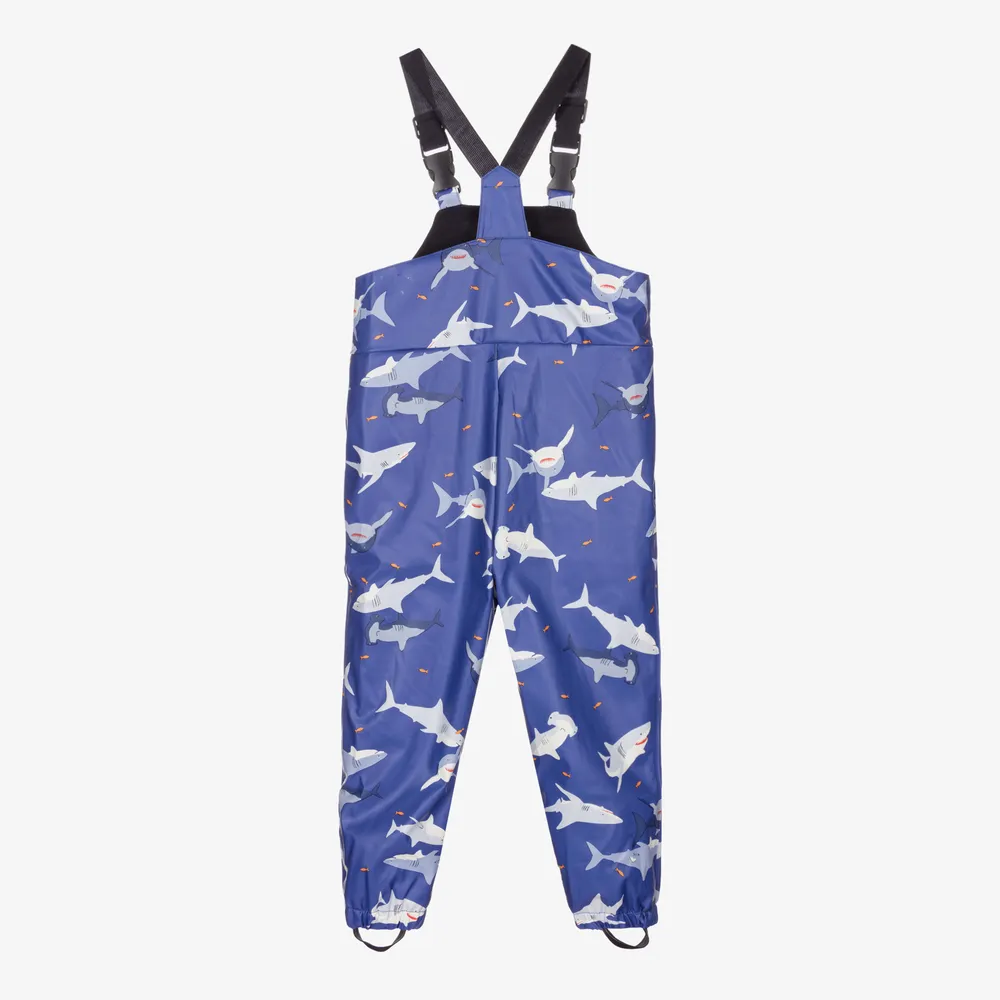 Blue Waterproof Dungarees