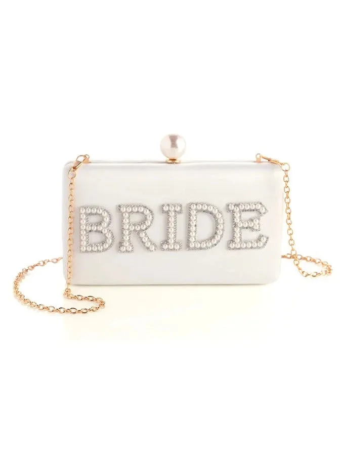 Bride Pearl Clutch