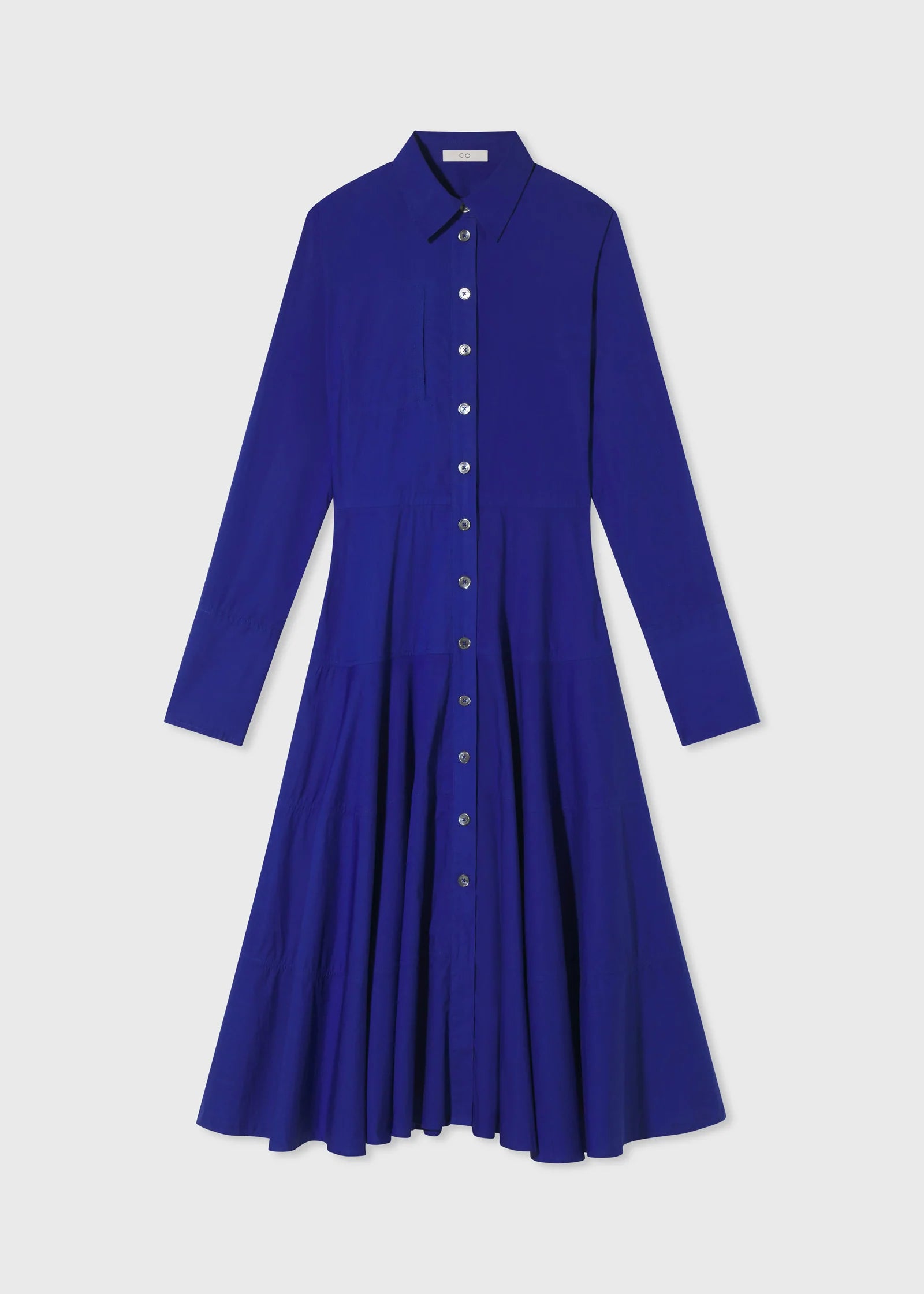 CO Long Sleeve Tiered Dress