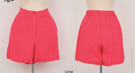 Coral Crush Woven Shorts