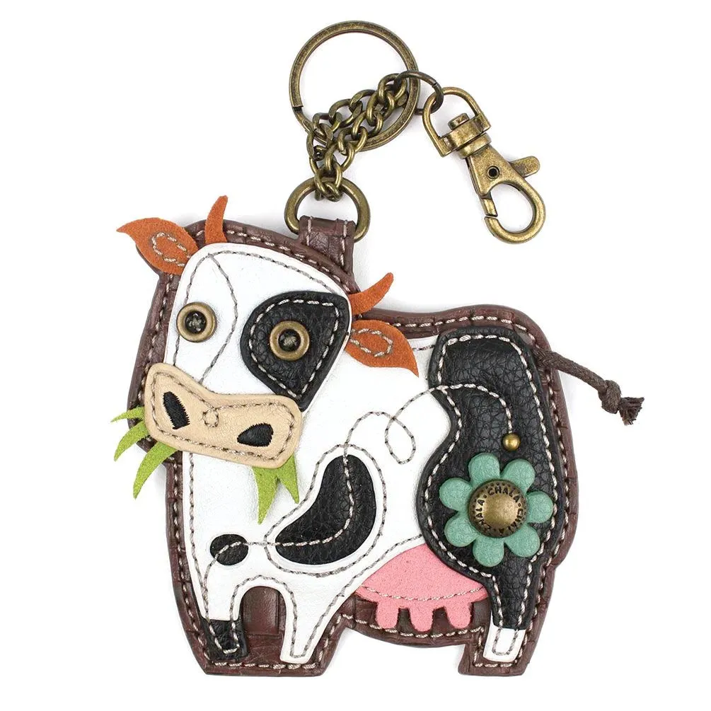 Cow Coin Purse and Key Chain