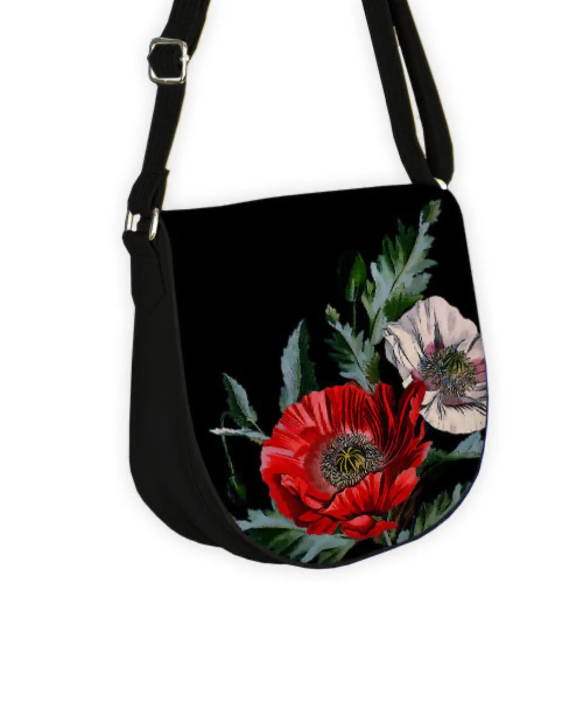 Cross Body Purse “Poppies”