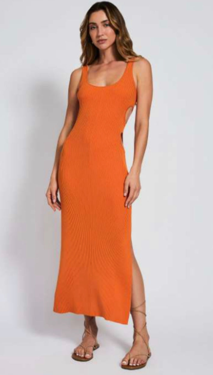 Devon Windsor - Avani Dress - Tangerine