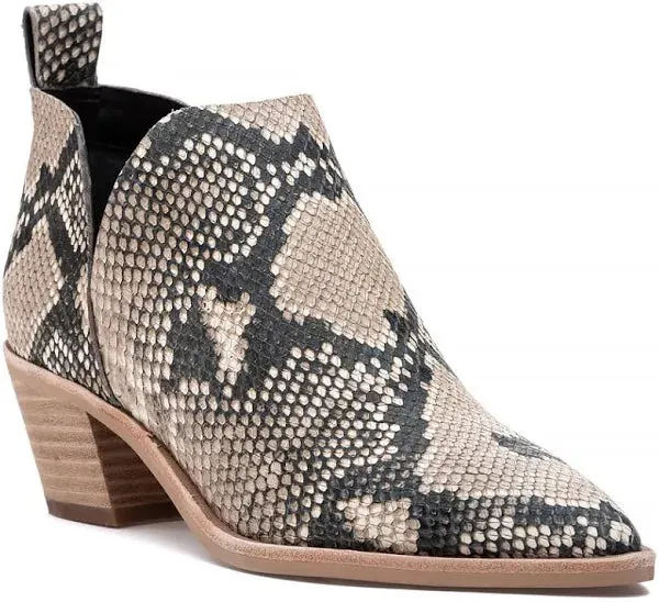 Dolce Vita Women's Westa Snake-Print Stella Bootie