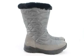 Easy Street Dry Cuddle Women's Grey Boots 7.5M(ZAP19269)