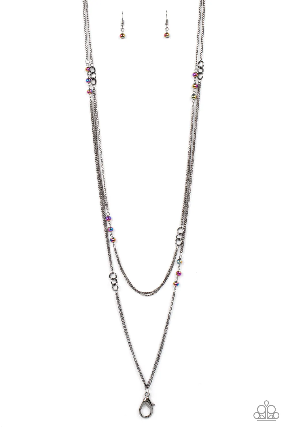 Ethereal Expectations - Multi ~ Paparazzi Necklace Lanyard