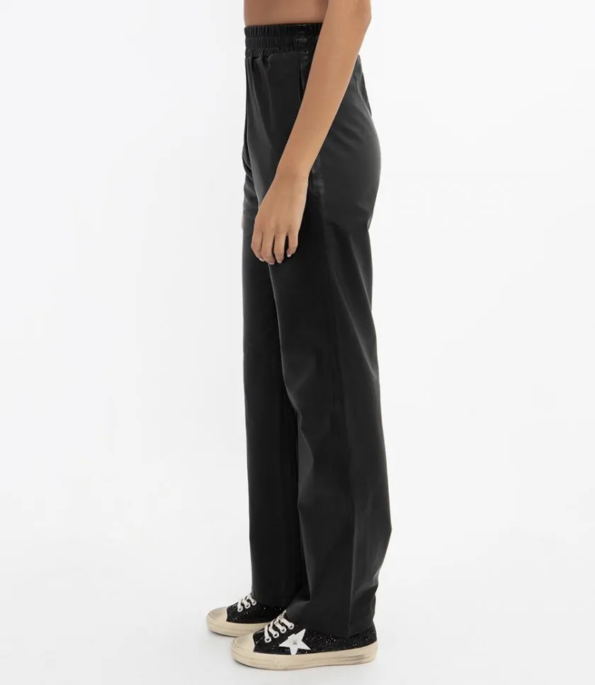 EZRLEATHER SWEATPANT