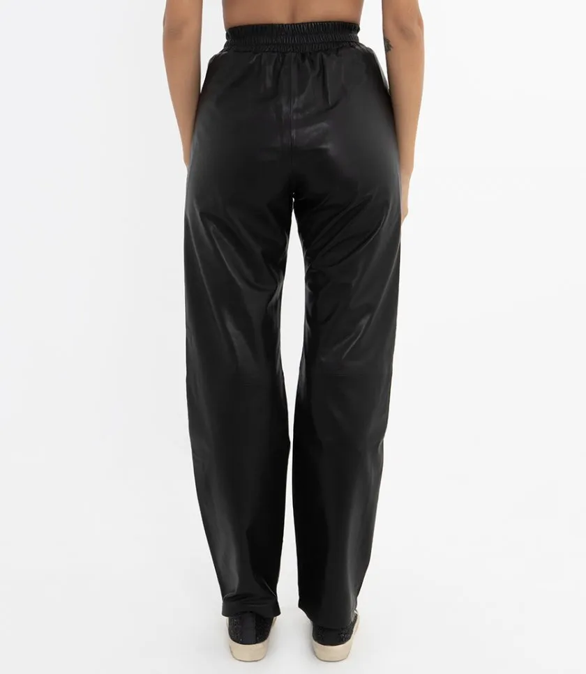 EZRLEATHER SWEATPANT