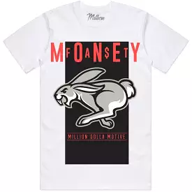 FAST MONEY : White Sneaker Tees Shirt