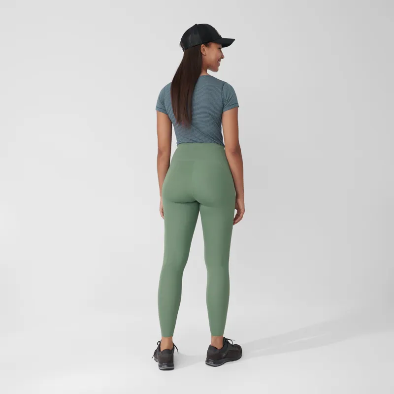 Fjallraven Womens Abisko Tights Patina Green