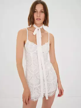 For Love & Lemons - Sandra Mini Dress - White