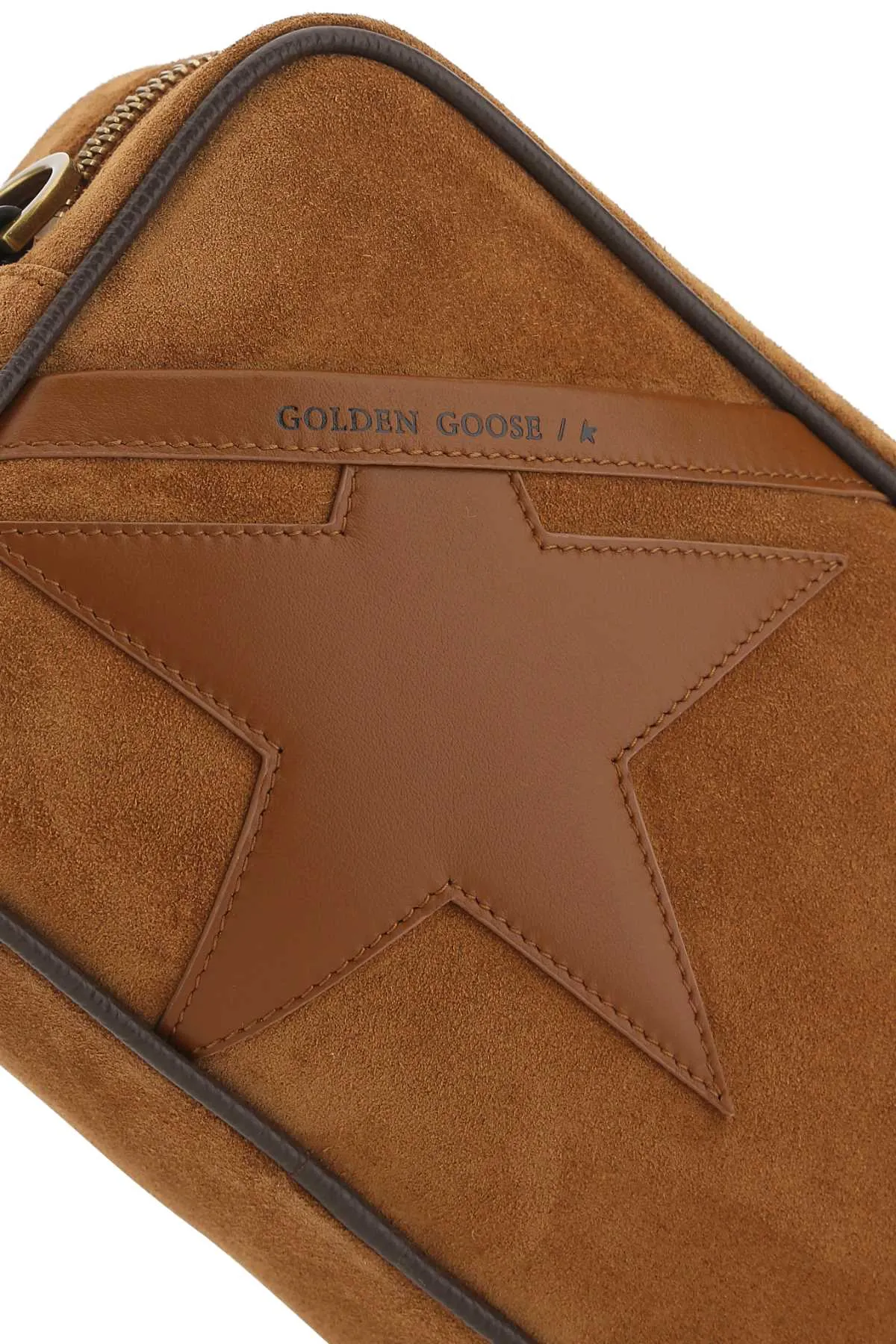 Golden Goose Deluxe Brand Zip-Up Crossbody Bag