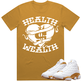 HEALTH : Wheat Sneaker Tees Shirt (white ink)