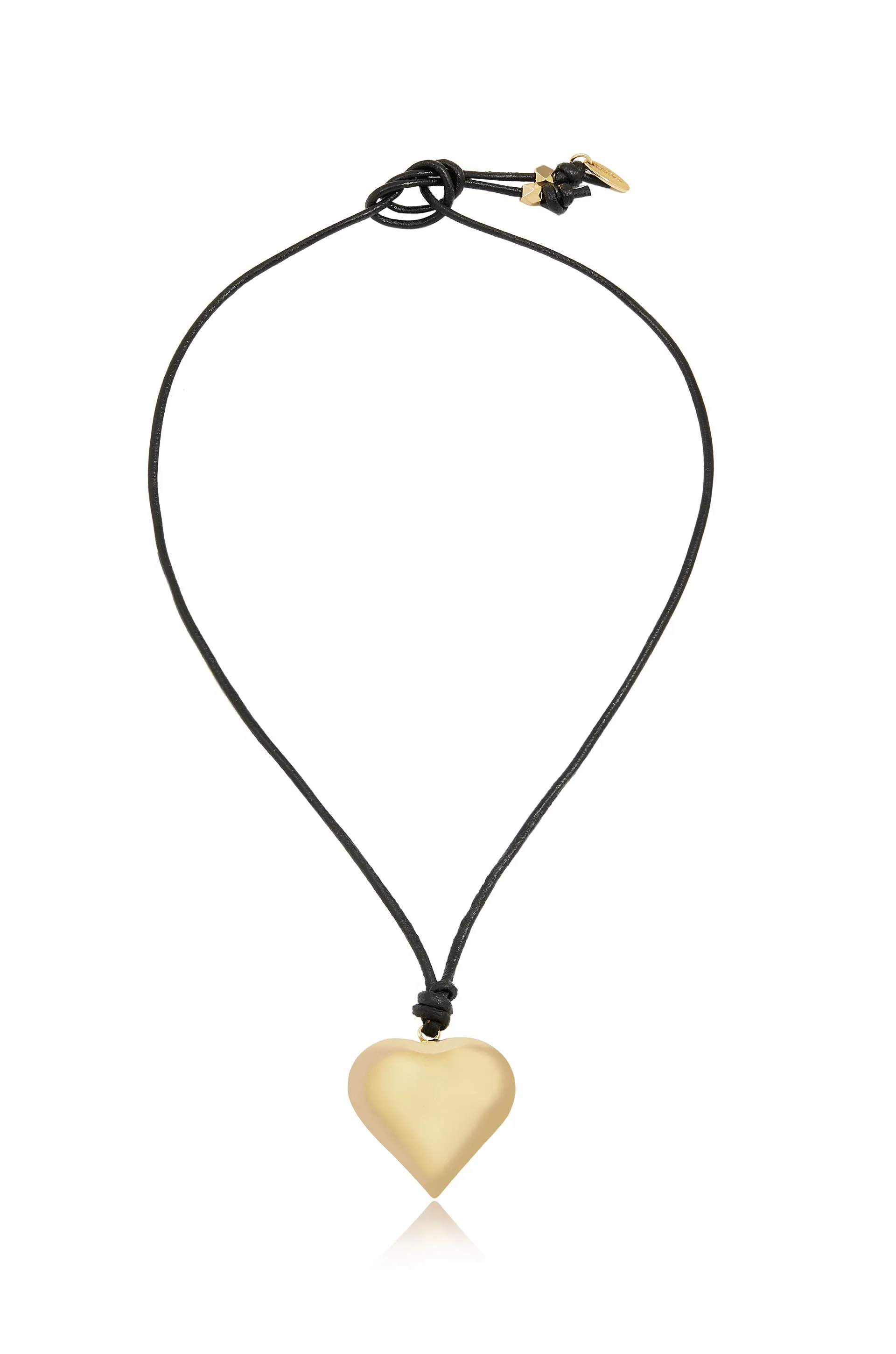 Heart Pendant Adjustable Cord Necklace