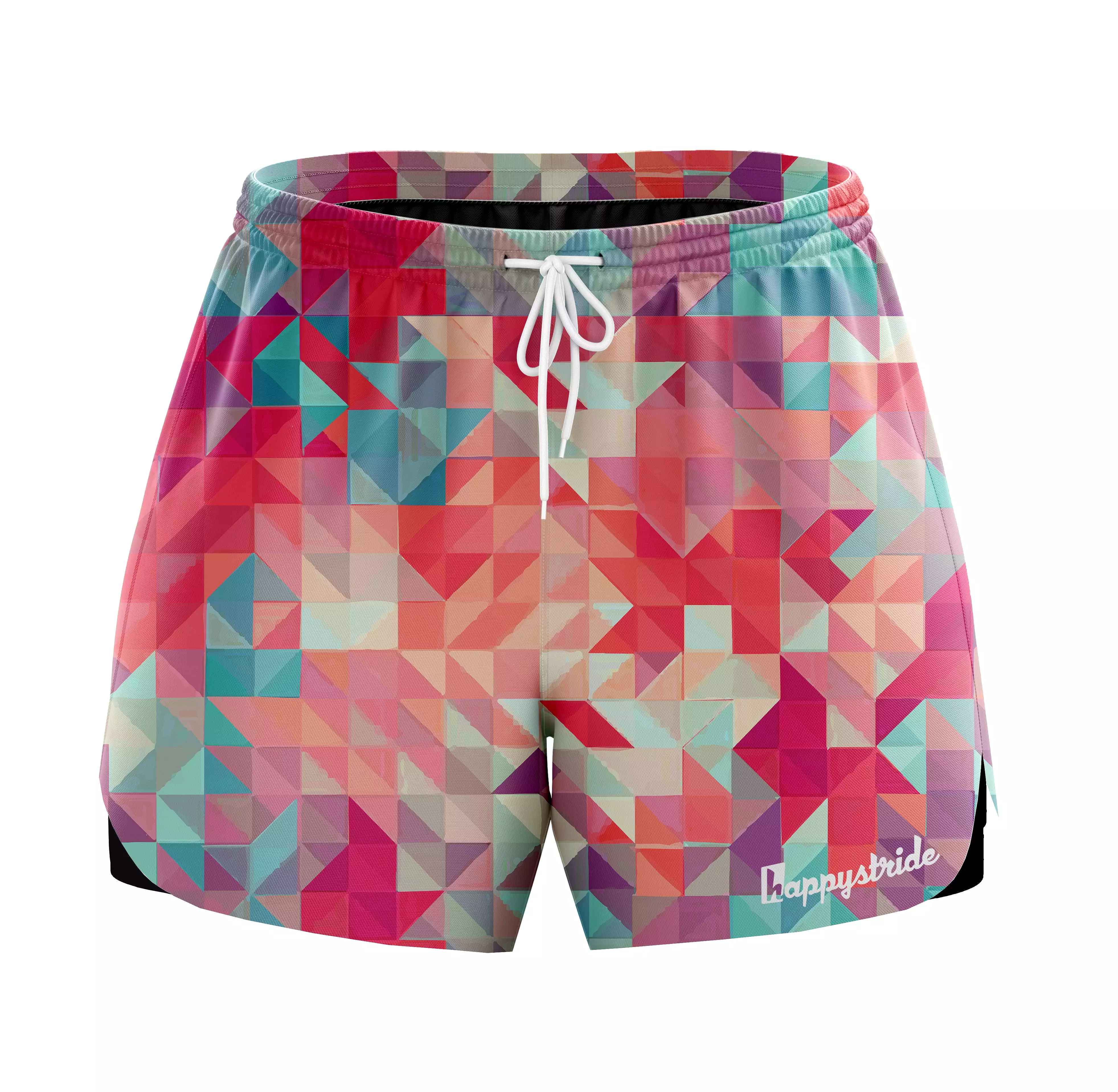 ''Hectic geometric'' classic shorts