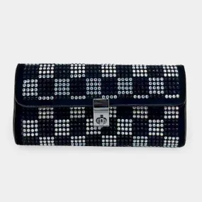 iLLASPARKZ Stone Embellished Evening Shoulder/Crossbody Bag