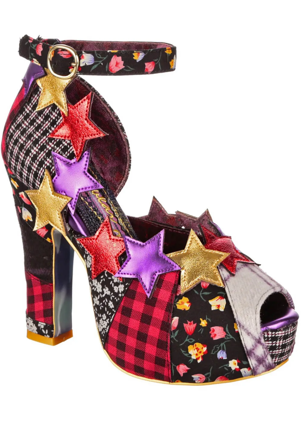 Irregular Choice Need a Hankie 70's Pumps Black