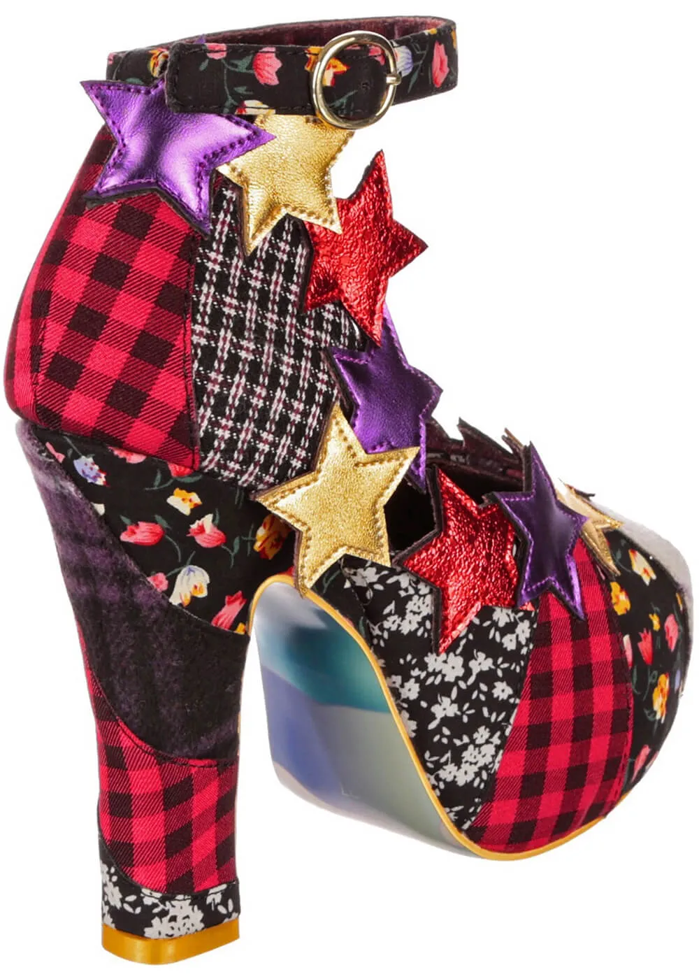 Irregular Choice Need a Hankie 70's Pumps Black