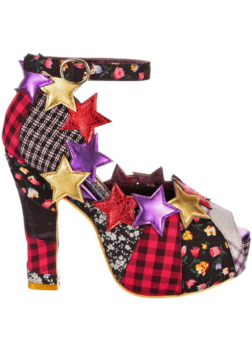 Irregular Choice Need a Hankie 70's Pumps Black