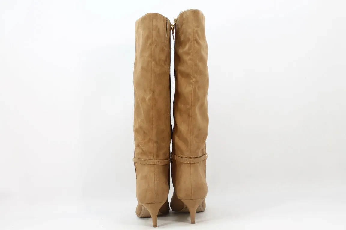 Isaac Mizrahi Abbot Women's Tan Boots 8.5M(ZAP12836)