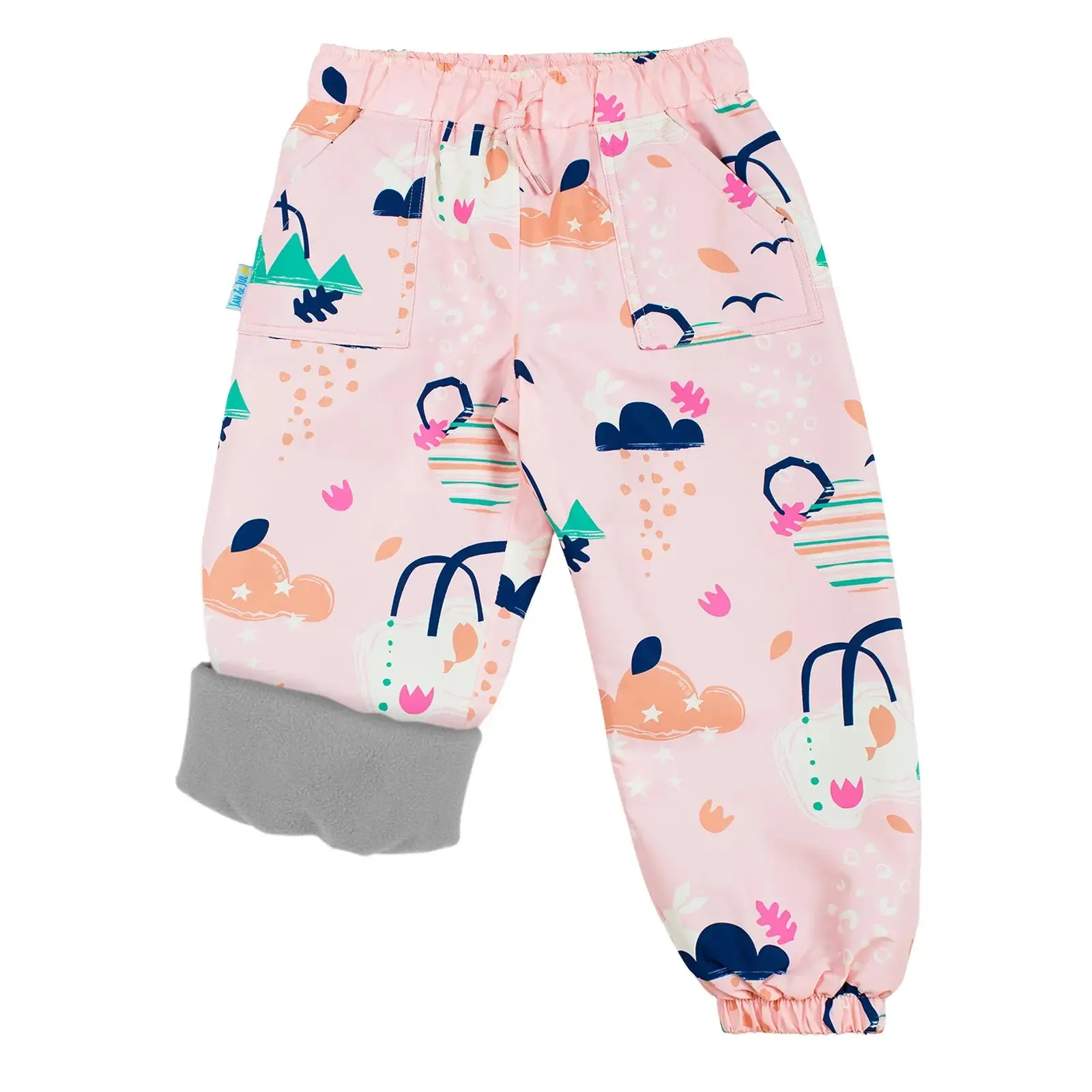 Jan & Jul Kids Cozy-Dry Rain & Snow Pants - Dreamscape