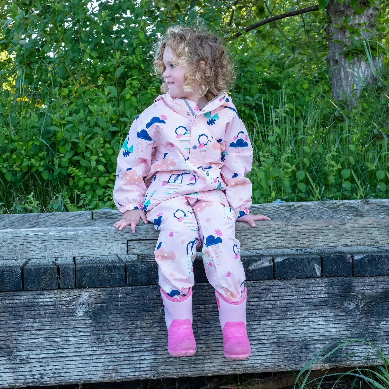 Jan & Jul Kids Cozy-Dry Rain & Snow Pants - Dreamscape