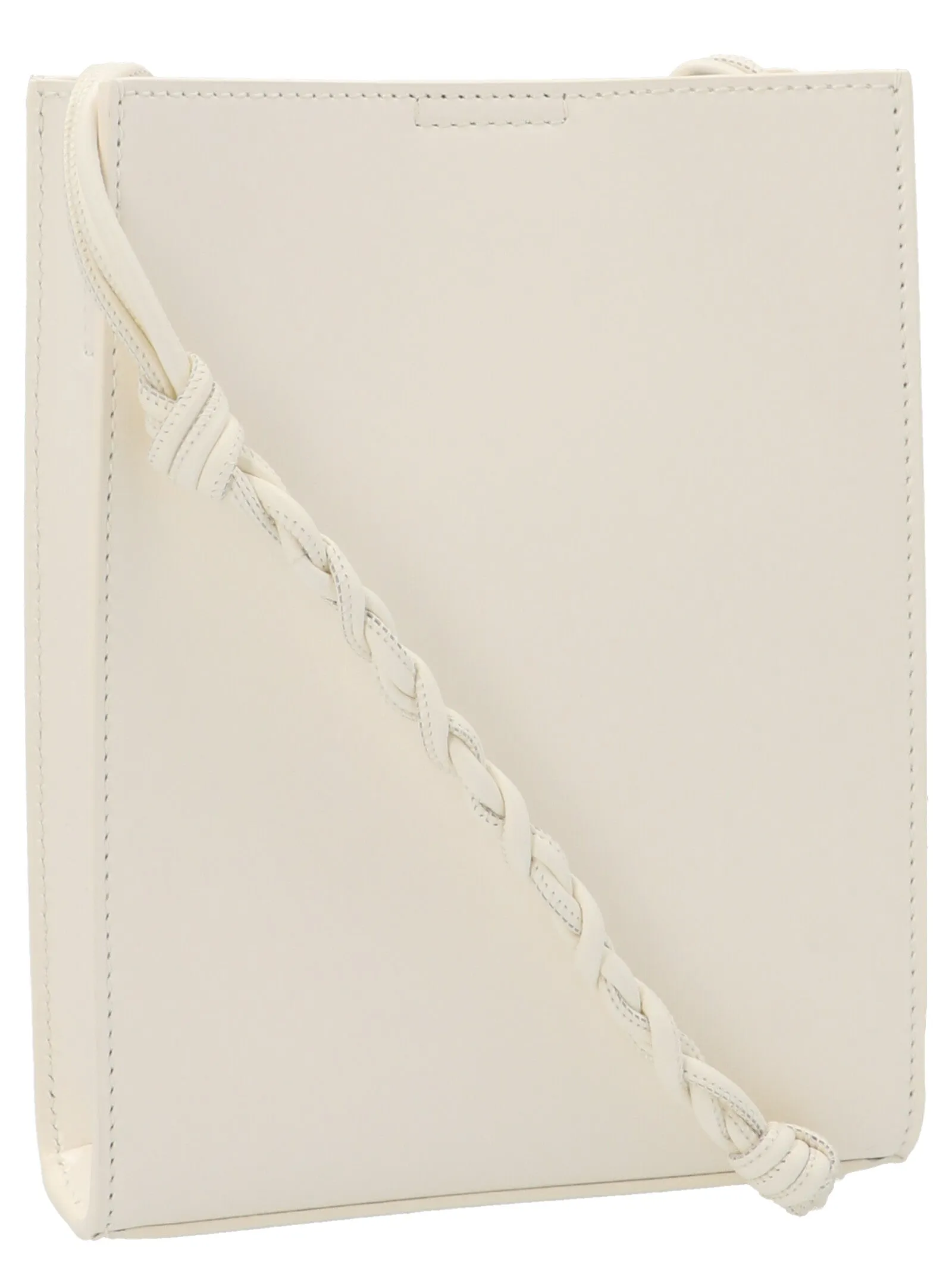 Jil Sander Tangle Logo Detailed Strapped Crossbody Bag