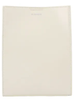 Jil Sander Tangle Logo Detailed Strapped Crossbody Bag