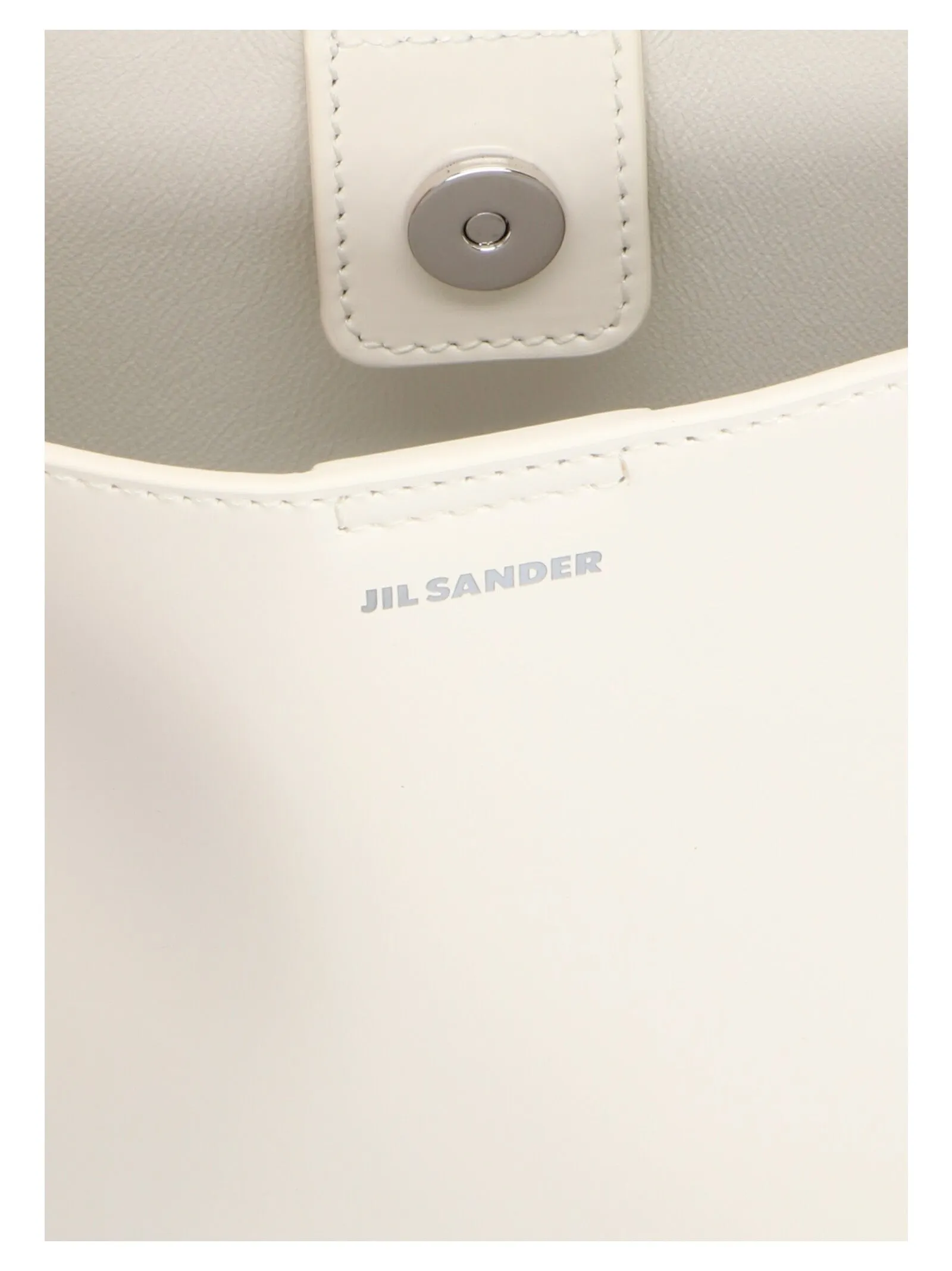 Jil Sander Tangle Logo Detailed Strapped Crossbody Bag