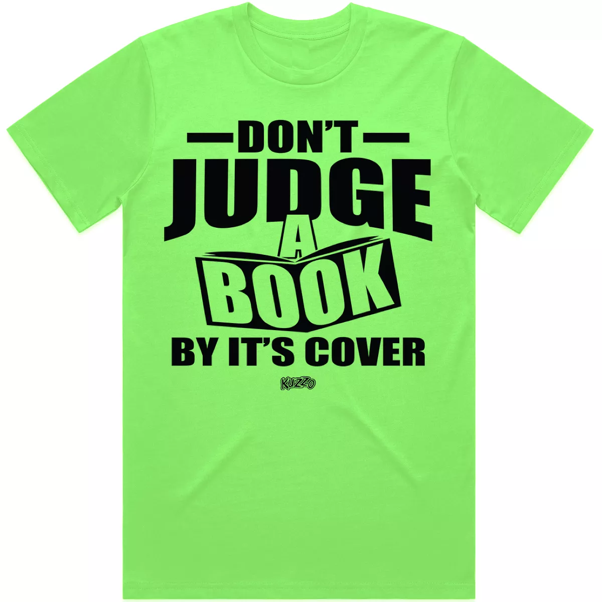 JUDGE BOOK : Neon Green Sneaker Tees Shirt