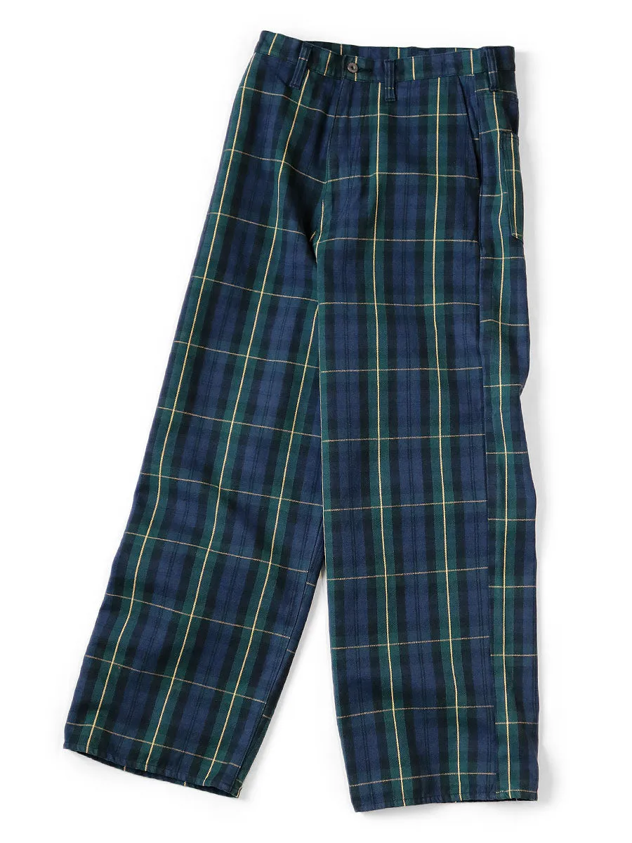 Kapital 11oz Tartan Check Port Buggy Pants