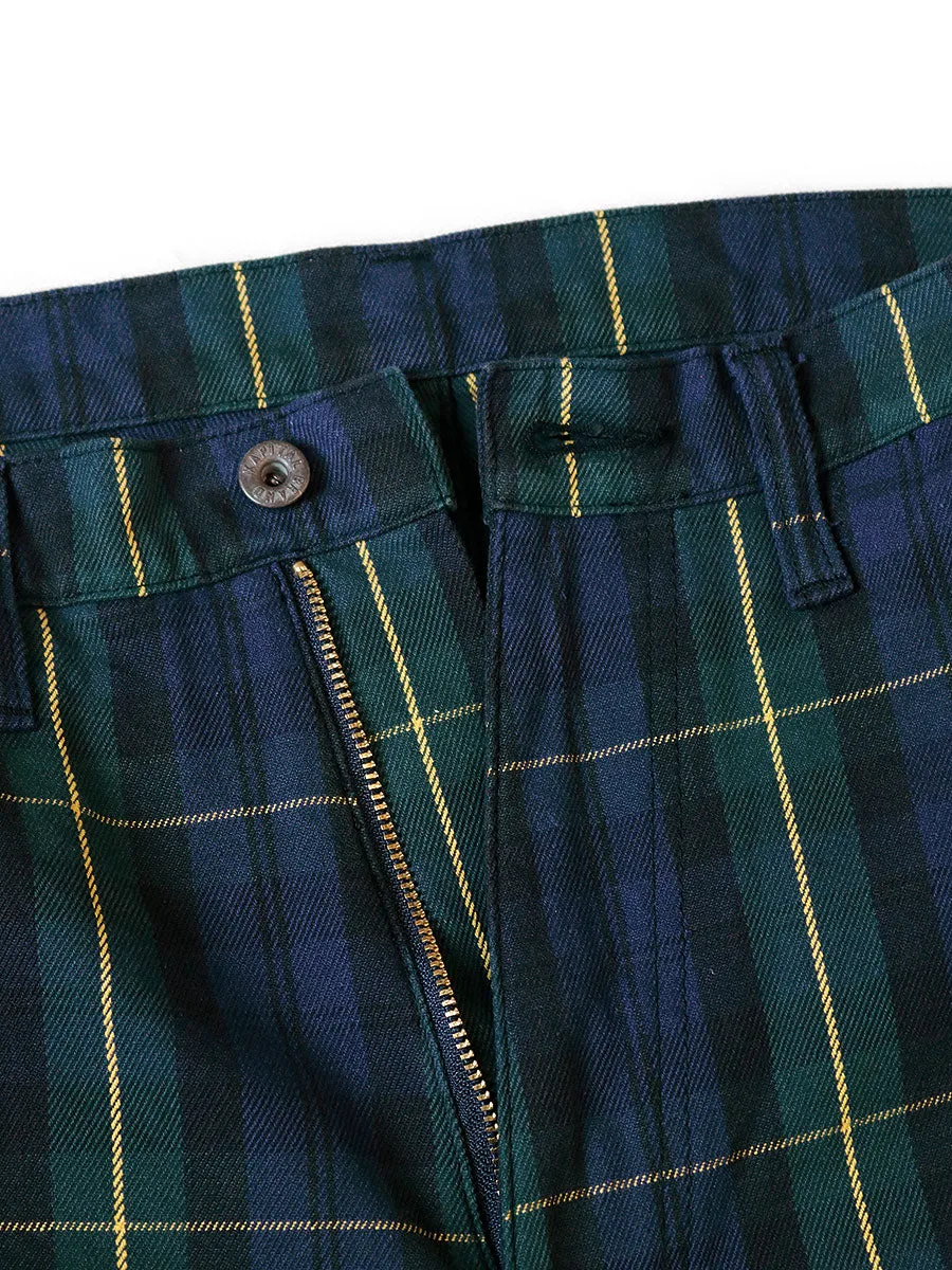 Kapital 11oz Tartan Check Port Buggy Pants