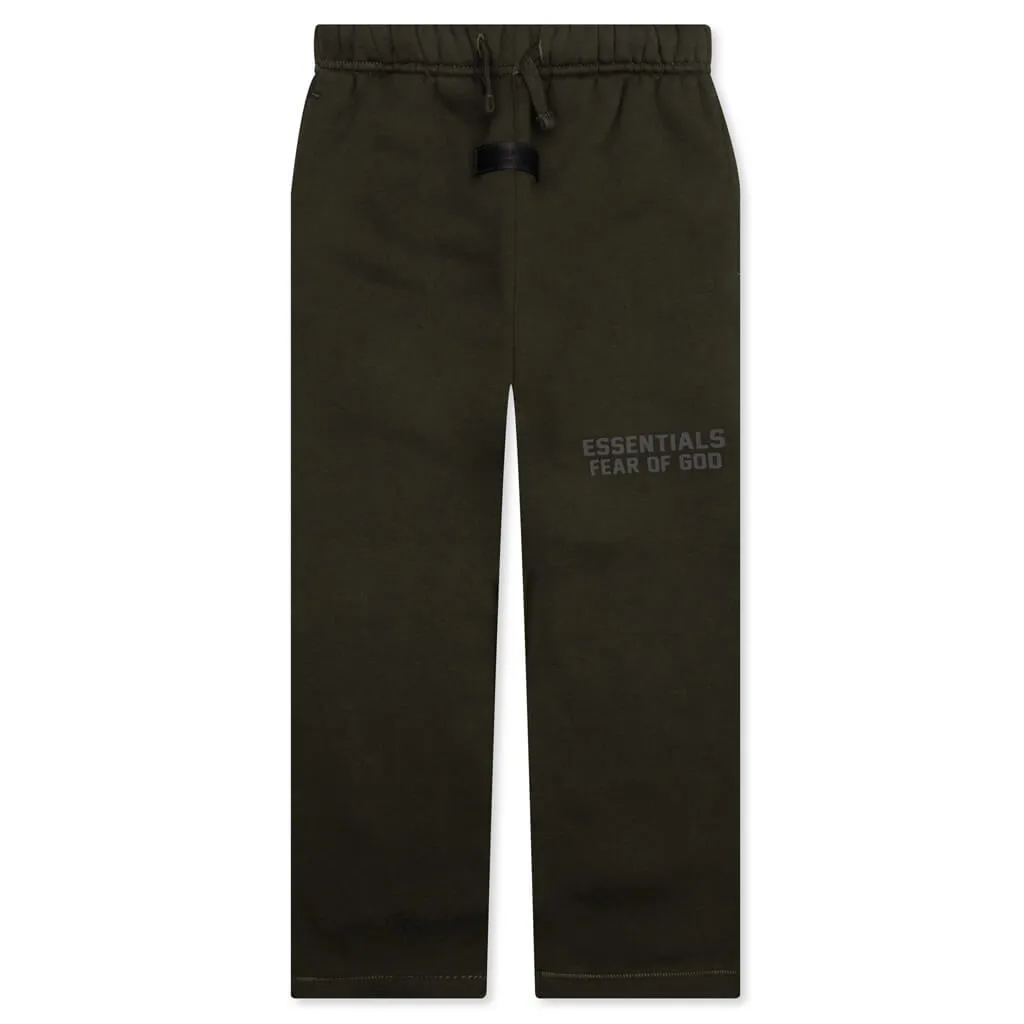 Kid's Relaxed Sweatpant - Off Black