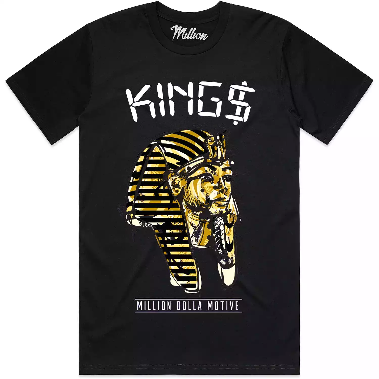 KINGS : Black Sneaker Tees Shirt