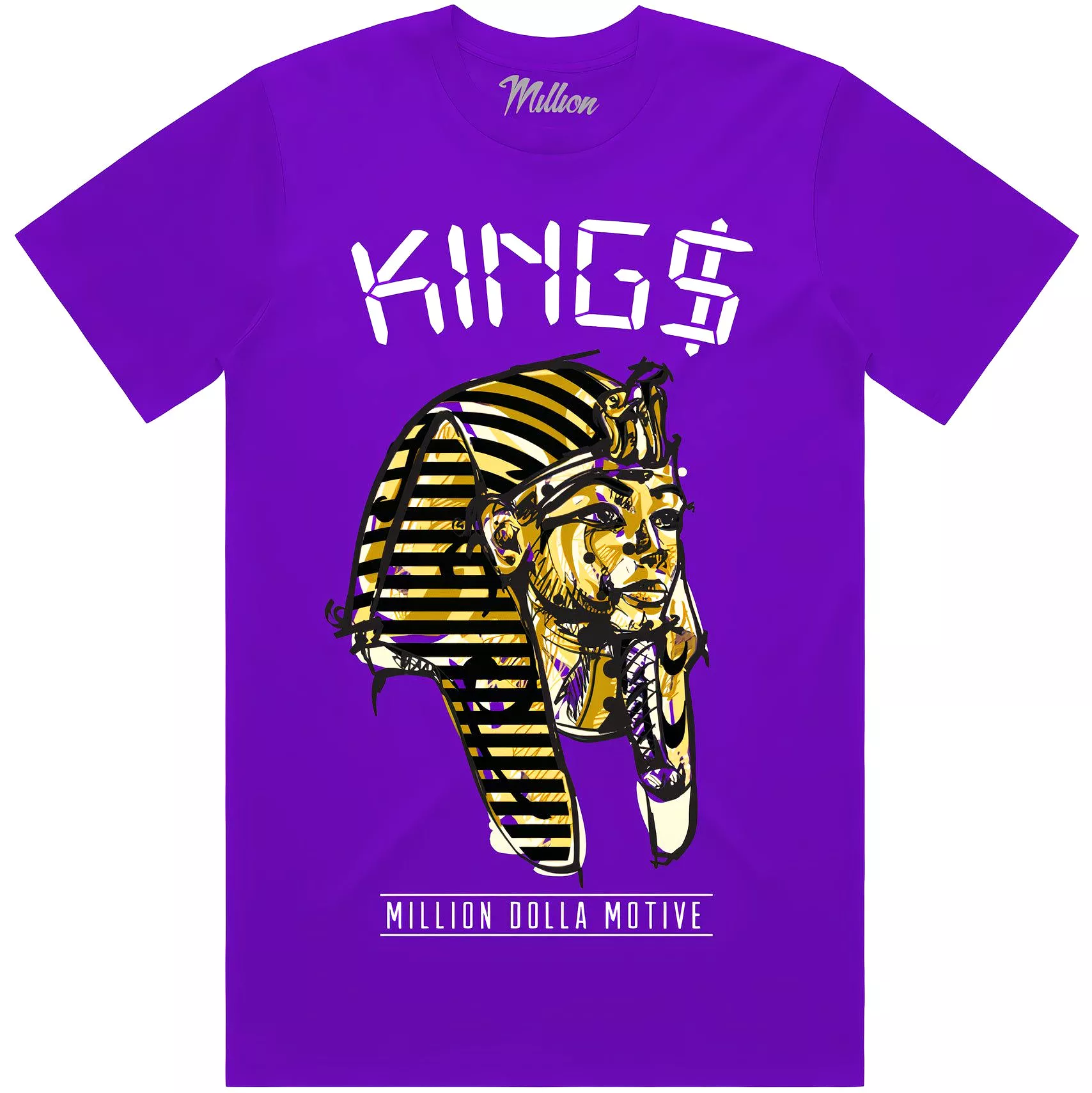 KINGS : Purple Sneaker Tees Shirt