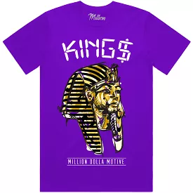 KINGS : Purple Sneaker Tees Shirt