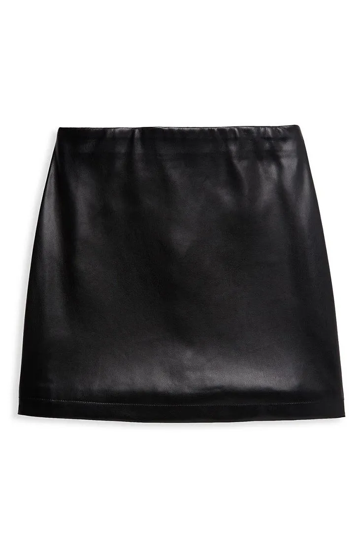 Laine Faux Leather Skirt