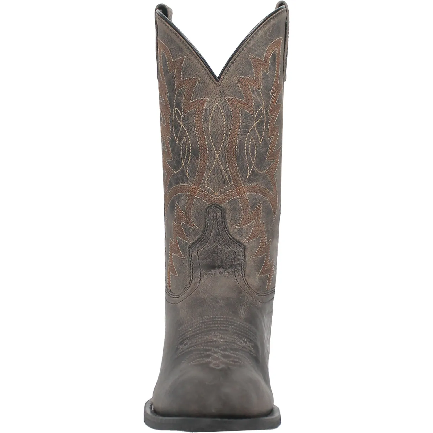 Laredo Mens Weller Grey Leather Western Work Boots