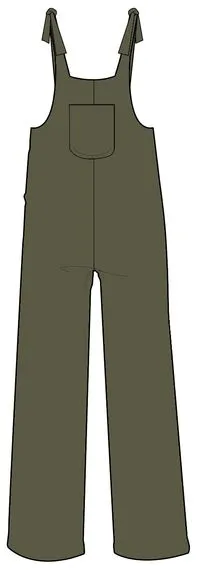 Lazy Day Dungarees - Khaki